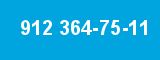 912 364-75-11